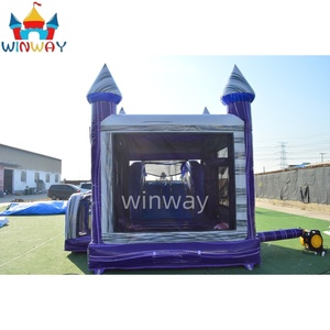 Outdoor Kids' Inflatable Bounce <b>Castle</b> Combo Made with Eco-Friendly Materials - Product Image 3