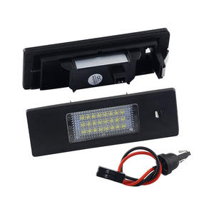 Pour <span class=keywords><strong>BMW</strong></span> Série <span class=keywords><strong>1</strong></span> E81 E87 E63 E64 M6 E85 E86 Z4 F12 F13 F20 K48 MINI R60 R61 LED <span class=keywords><strong>Plaque</strong></span> D'<span class=keywords><strong>immatriculation</strong></span> Lampe De Voiture Luz Pas D'erreur - Product Image 6