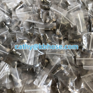 Parti Racing in acciaio inox M10 * 1.0 M10 * 1.25 M10 * 1.5 3/8-24unf bulloni a singolo Banjo vite <span class=keywords><strong>raccordi</strong></span> per <span class=keywords><strong>freno</strong></span> da 25mm - Product Image 6