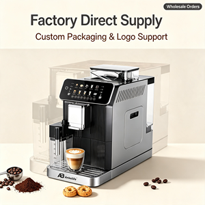 Máquina de Café Espresso Eléctrica Comercial Anbolife, Totalmente Automática, Pantalla Táctil Programable, un Solo Toque, Ideal para Hoteles - Product Image 2