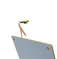 Antenne RFID UHF à polarisation circulaire, gain RFID 2dBi, 902-928 MHz, antenne de lecteur DZ-J004-A