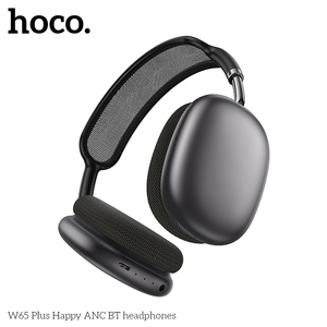 Auriculares con Cancelación de Ruido <span class=keywords><strong>Hoco</strong></span> W65 Plus, Auriculares Bluetooth con 45 Horas de Reproducción, Logotipo Personalizado OEM, Auriculares Inalámbricos con Almohadillas de Tela - Product Image 2