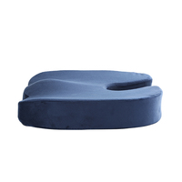 Coussin de siège en mousse à mémoire de forme pour chaise de bureau, haute densité, soulagement de la douleur pour le coccyx, la prostate et le soutien des hémorroïdes
