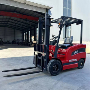 מלגזה חשמלי ארבעה גלגלים 1 טון 1.5 טון 2 מחסן טיפול מוגבהת מלגזה סוללה מוגבהת - Product Image 1