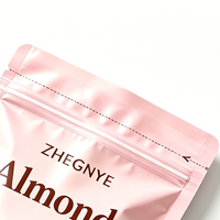 Op maat gedrukte staande zipzakken van MOPP/PET/PE aluminiumfolie voor noten, snacks, gedroogd fruit, vochtbestendige voedselverpakkingen van voedingskwaliteit