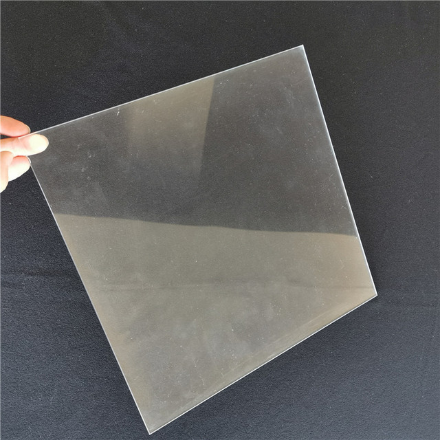 0.5mm 1mm ultra Thin Glass Sheet for Optical Microscope Tempered Low Iron clear Thin Glass