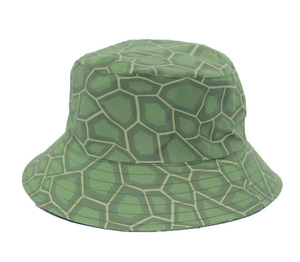 Chapeau Bob Réversible Imprimé Numérique Intégral Motif Tortue Dessin Animé Décontracté Casquette de Pêcheur Haute Qualité Protection Solaire Estivale - Product Image 6