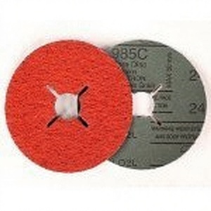 3M™Cubitron™II 987C disco in fibra 80 + 125 mm X 22 mm utensile per tornitura a fessura - Product Image 1
