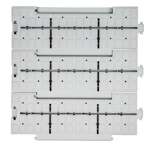 Dalles de sol pour événements en plein air, carrés en <span class=keywords><strong>plastique</strong></span> blancs à emboîtement, épaisseur de 18 mm pour les événements sportifs - Product Image 5