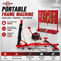 Machine de redressage de carrosserie portable Xinjintuo pour petit garage, homologuée CE, force de traction de 5000 kg
