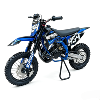 Moto tout-terrain pour enfants KOSHINE MX50 49cc 2 temps avec embrayage automatique, mini motocross pour enfants, course hors route