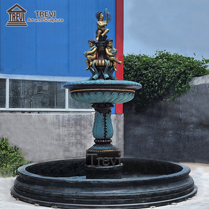 <span class=keywords><strong>Fontaine</strong></span> d'eau extérieure <span class=keywords><strong>en</strong></span> bronze à vendre, <span class=keywords><strong>fontaine</strong></span> de jardin antique patinée <span class=keywords><strong>pour</strong></span> villa, château, propriété - Product Image 6