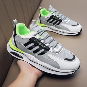 ضوء ايت الرجال رياضية مريحة شقة الوحيد الرياضة تنفس شبكة احذية الجري - Product Image 4