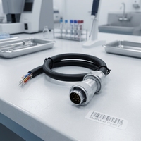 Connecteur de câble aviation WY20 à 14 broches, étanche IP67, fiche circulaire, faisceau de câbles pour l'automatisation industrielle, LED, CCTV