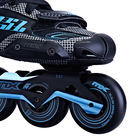 Patins à roulettes réglables de marque réputée, 4 roues, patins en ligne professionnels avec semelle intermédiaire en EVA, coque en fibre de carbone, durables