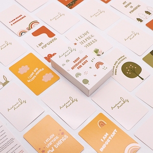 Cartes Tarot Dropship livraison gratuite <span class=keywords><strong>Oracle</strong></span> cartes Tarot Deck cartes d'affirmation positives pour femmes - Product Image 2