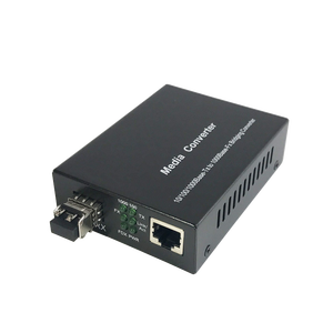 Convertidores de Medios SFP de Venta Caliente de Fábrica, Módulo Óptico Gigabit de Fibra Dual 10/100/1000Mbps OEM&ODM, Convertidor de Medios de Fibra SFP de 20KM - Product Image 1