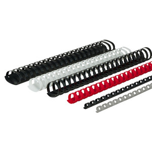 Nhựa Lược 21 Nhẫn A4 Kích thước ràng buộc Lược chất kết dính cuốn Sách Lược Vòng vòng dây - Product Image 6