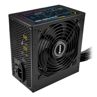 Fuente de Alimentación PSU de 750W para PC, 80 Plus Gold ATX, Fuente de Alimentación de Alta Eficiencia para PC, para Juegos de Escritorio