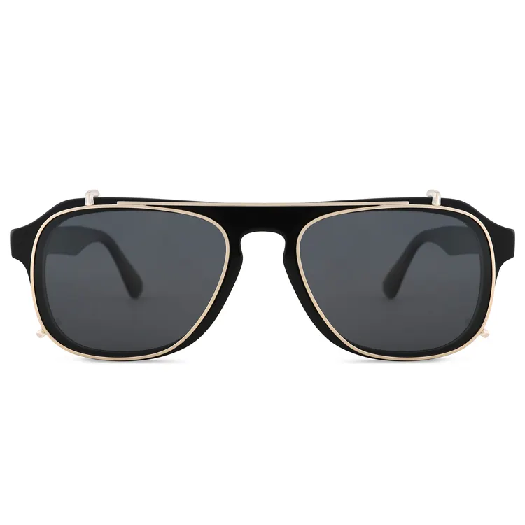 Factory Wholesale Sun Glasses Clip On Frame Polarized Sunglasses For Unisex