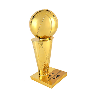 Jy 2023 Sản Phẩm Mới Nhà Máy Bán Buôn Bóng Rổ Pha Lê Thủ Công Mỹ Nghệ Tùy Chỉnh Kim Loại Trophy Vàng-Mạ Giải Thưởng Với Hộp Quà Tặng - Product Image 2