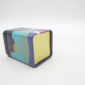 Hộp Thiếc Trà 25G Vuông Nhỏ Tùy Chỉnh Hộp Thiếc Trà Kín Khí Hộp Kim Loại Đựng Trà Hợp Kim - Product Image 4