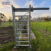 Panneaux de clôture pour bétail en acier galvanisé robuste, traités thermiquement, pour ferme, à prix économique