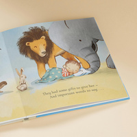 Libro de Cuentos Personalizado con Tapa Dura de Cartón, Cosido, Estampado en Caliente, Impresión Digital, para Pre-enseñanza Infantil