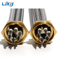 Ljxh DN32 /DN40 304SS Chaudière à immersion tubulaire à eau 220v/380v 6kw Tuyau de chauffage électrique à filetage en cuivre pour le chauffage de l'incubateur d'oeufs