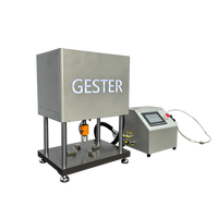 GESTER SATRA TM156 Probador de Compresión de Calzado, Probador de Fatiga de Suelas de Zapatos GT-KB60 con Control de Pantalla Táctil y Accionamiento por Servocilindro, 1 Año de Garantía