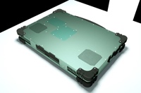 Nuovo Laptop Industriale Robusto 15.6" Intel I7-8750H 6-Core 12-Thread Barebone con Corpo in Alluminio e Doppio Raffreddamento a Ventola