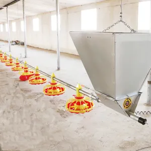 Alimentador automático de aves de corral, para aviador y aviador