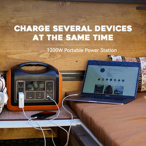 ระบบแบตเตอรี่สำรองฉุกเฉิน 1200w Lifepo4 ระบบพลังงานสำรองแบบพกพา เครื่องกำเนิดไฟฟ้า 1000w ระบบโซลาร์เซลล์ออฟกริดครบชุด - Product Image 5