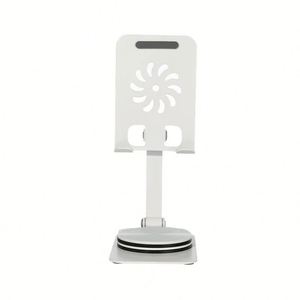 Nouvelle Arrivée 2025 – Support Portable Pliable en Acier Inoxydable pour Téléphone et Tablette avec Base Rotative à 360 Degrés et Réglage de la Hauteur/Angle pour Bureau - Product Image 2