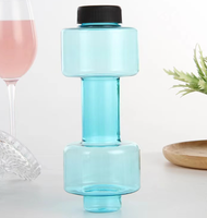 Bouteille de shaker de protéine d'haltère en plastique de vente chaude 500ml pour des événements sportifs et des vacances
