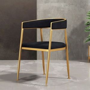 Silla de Comedor <span class=keywords><strong>Saarinen</strong></span> de Metal Moderno para Restaurante o Cafetería, de Lujo y Aleación - Product Image 2