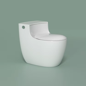 Nouvelle sortie 2025 <span class=keywords><strong>Ensemble</strong></span> de toilettes monobloc en céramique moderne avec bidet pour <span class=keywords><strong>femme</strong></span> à double chasse et installation au sol - Product Image 3