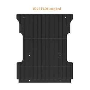 Tapis de <span class=keywords><strong>coffre</strong></span> arrière antidérapants en TPE toutes saisons, tapis de sol pour Ford F150 Long Bed 2015-2025, accessoires pour pick-up - Product Image 2