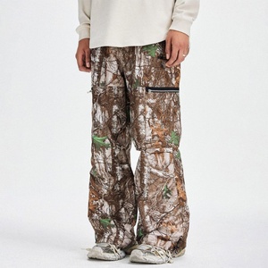 Pantalones de Trabajo de Camuflaje para Hombre, Estilo Hip-hop Urbano, 100% Algodón, Holgados, de Alta Calidad |   Personalizable para Pequeños Volúmenes - Product Image 1