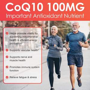 Vitaminas OEM/ODM para la Salud del Corazón y el Cerebro para Adultos, Cápsulas de Gel Suave de CoQ10 para la Salud del Corazón - Product Image 5