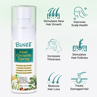 Vente en gros de solution de soin capillaire anti-Dht traitement rapide de la croissance des cheveux spray nourrissant pour le cuir chevelu et le renforcement des cheveux