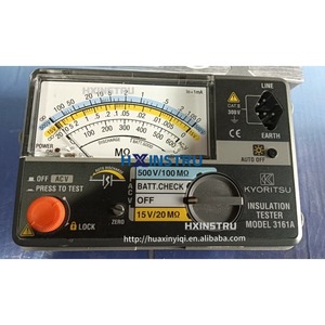 Kyoritsu 3161A QMEG 2-Range Compact Insulation Resistance Meter Used H - Product Image 1