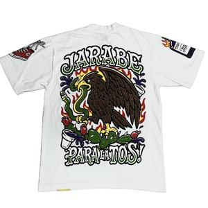 T-shirt da uomo stampata in cotone 100% di alta qualità, vestibilità oversize - 'That's a AWFUL LOT of COUGH SYRUP' - Product Image 2