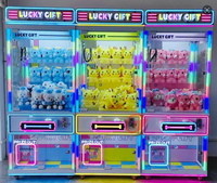 Machine à griffes d'arcade commerciale de grande envergure, vente en gros d'usine, avec cabinet métallique, personnalisable pour paiement par pièces, code QR et carte
