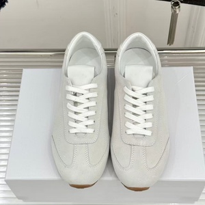 Designer custom-made logo pattern Made of <b>thick</b> and luxurious leather Lightweight and comfortable running shoes - Product Image 4