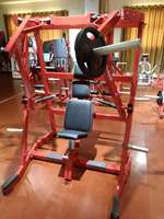 Banc de déclin en acier Iso-Lateral pour une musculation sûre Entraînement efficace du dos et de la poitrine avec fonctionnalité des bras