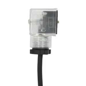 Groothandel Din 43650a Auto Elektrische Stekker Magneetventiel Connector Met Led-Indicator Dc Volt