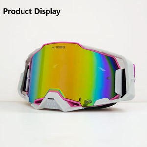 Gafas de Motociclismo Todoterreno ARMEGA con <span class=keywords><strong>Lentes</strong></span> Intercambiables de Pantalla Grande, Resistentes al Viento, <span class=keywords><strong>para</strong></span> Motocicleta Todoterreno, ATV, BMX, <span class=keywords><strong>MTB</strong></span> - Product Image 6