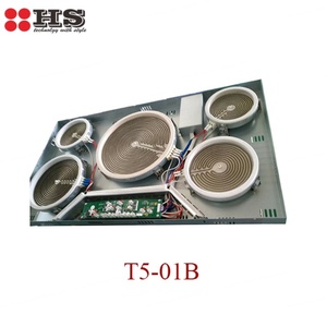 Placa de Cocción Vitrocerámica de 5 Quemadores con Control Táctil de Cristal - Product Image 2