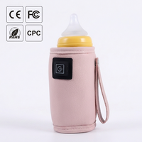Chauffe-biberon portable USB en nylon 10W pour lait et eau, sac isotherme pour poussette, chauffe-biberon pour bébé